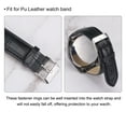 thumbnail image 5 of Uxcell PU Leather Loops Retaining Ring Keeper for 20mm Watch Band, Dark Brown 2 Pack, 5 of 5