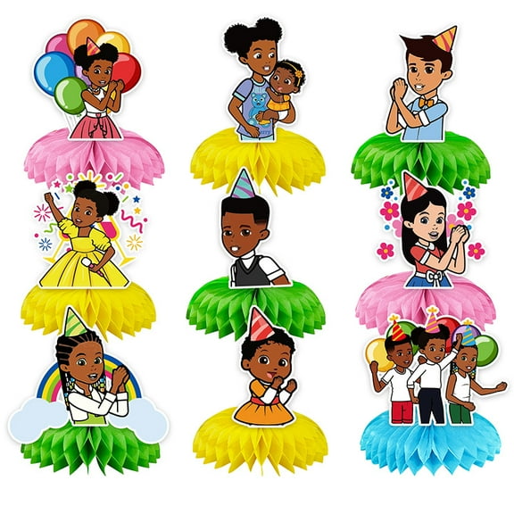 8Pcs Gracies Table Centerpiece Birthday Party Supplies Table Decorations Party Decorations