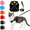 Black, variant on Escape Proof Cat Harness, Escape Proof Breathable Adjustable Vest  , Reflective Strip for Night Safety, Ideal for Outdoor Walking & Travel, Fits Small Medium Large Cats
