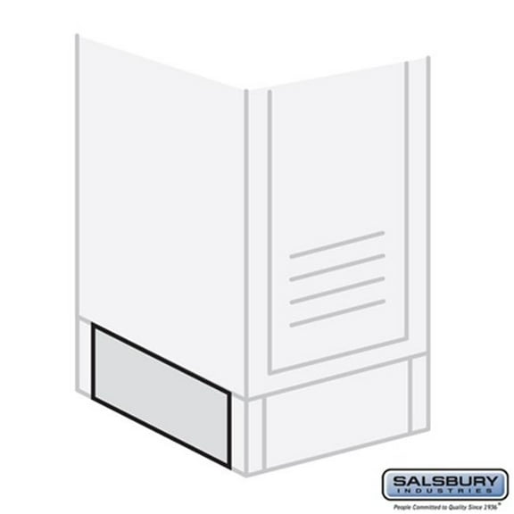 Salsbury Industries 77735TN End Base - for 15 Inch Deep Metal Locker - Tan