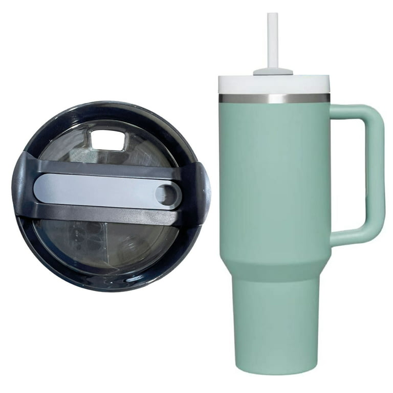 40Oz Tumbler Cup Lid Food Grade Leak Proof Splash Resistant Straw