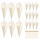 thumbnail image 1 of Juego de conos y palitos de madera desechables, cono de helado para fiestas, 1 Juego, 1 of 3