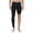 Black-right-long, variant on Men's Basketball Single Leg Tight Sports Pants 1/2 One Leg Compression Pants Athletic Base Layer Underwear