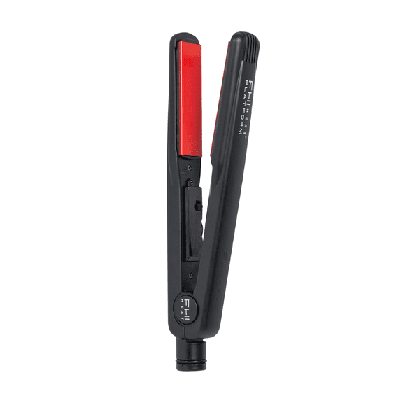 FHI Brands HEAT PLATFORM Tourmaline Ceramic Professional Hair Styling Iron, 1 1/4"