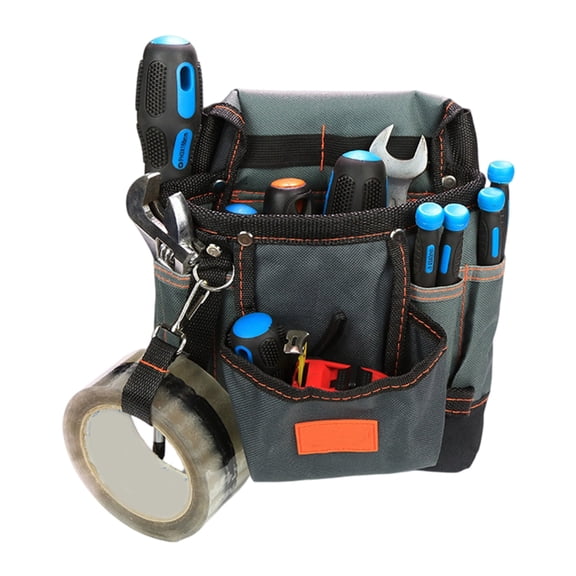Miiottaa Oxford Cloth Tool Belt Electrician Tools Bag Waist Pouch Belt Storage Holder