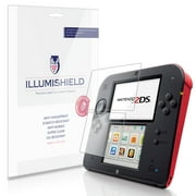 iLLumiShield HD Screen Protector w Anti-Bubble/Print 3x for Game Nintendo 2DS