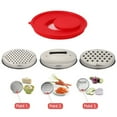 thumbnail image 3 of Stainless Steel Mixing Bowl Lid Grater Cake Salad Food Container Kitchen Tool, 3 of 8