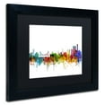 thumbnail image 3 of Trademark Fine Art "Istanbul Turkey Skyline II" Canvas Art by Michael Tompsett Black Matte, Black Frame, 3 of 5