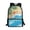 Beachside Starfish, variant on Fancy Rainbow Clouds Kids Schoolbag 17 inch Big Capacity Stationery Daily Necessities Storage Bag Ergonomic Bookbag