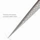 thumbnail image 5 of Pinzas para extensiones de pestañas, juego de 5 pinzas de acero inoxidable japonés, pinzas para pestañas de volumen recto de 45 a 90 grados, color PLATA, 5 of 6