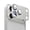 Silver, variant on Camera Lens Protector, Ultra HD, 9H Hardness, Anti-Scratch, Case Friendly, Easy to Install for iPhone