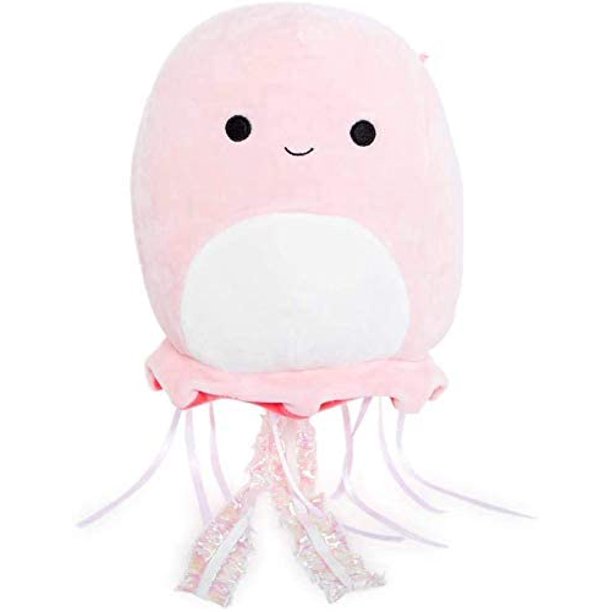 Squishmallow 12 Inch Jayda the Pink Jellyfish Sealife Stuffed Plush Toy