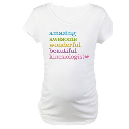 

CafePress - Kinesiologist Maternity T Shirt - Cotton Maternity T-shirt Cute & Funny Pregnancy Tee