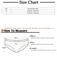 thumbnail image 2 of Bigersell Womens Briefs Underwear Clearance Women's Cotton Underwear Cheeky Panty Style P-185 Nylon Period Panties Lace Thongs Briefs Mid Waist Women Cheeky Panties Pink L, 2 of 2