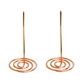 thumbnail image 1 of Shisuyan Rose Golden Paper Message Holder Metal 2Pcs 5.7x3In, 1 of 8
