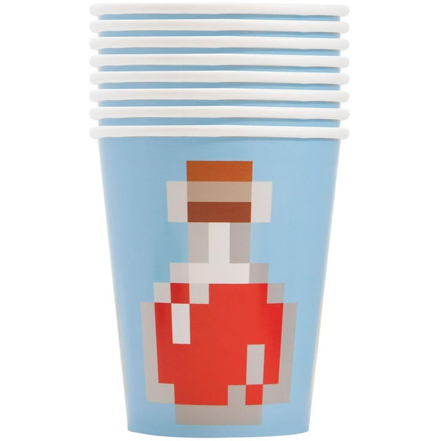 Minecraft Paper Cups, 8ct