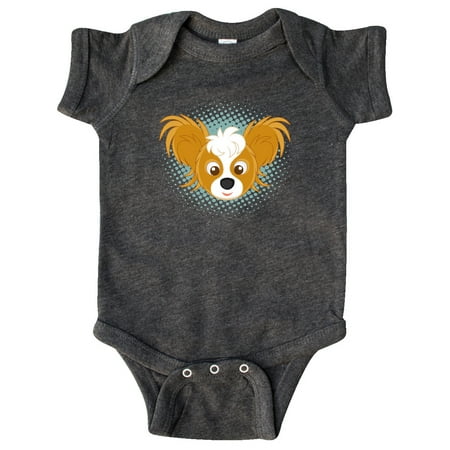 

Inktastic Papillon Dog Gift Idea Gift Baby Boy or Baby Girl Bodysuit