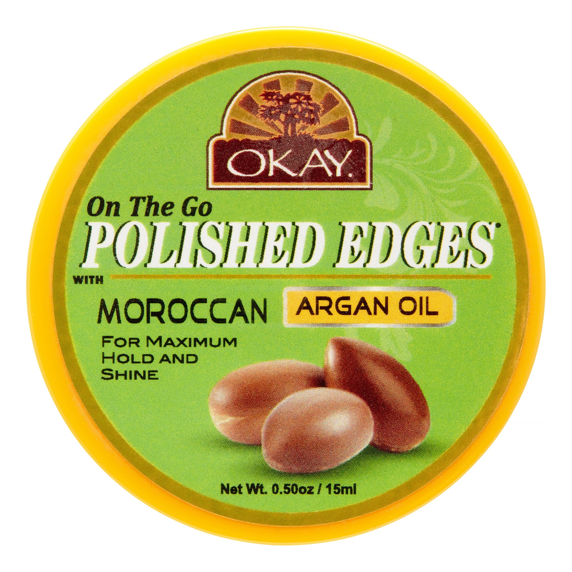 Okay Polished Edges With Argan Oil On The Go .50 Oz