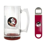 FSU Seminoles 25 oz. Beer Mug Gift Set