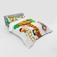 thumbnail image 2 of Ambesonne Cartoon Bedding Set 4 Pcs, Boys Girl in a Tree House, Queen, Multicolor, 2 of 2