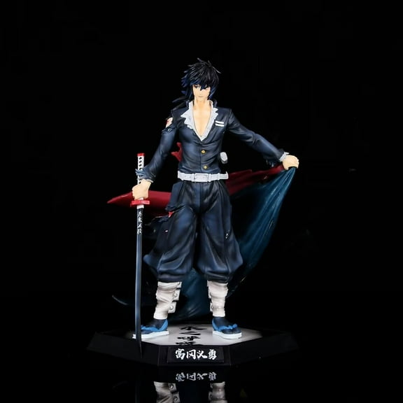 New Tomioka Giyuu (cloak Ver) Character Anime Model Statue Action Figures Desktop Ornament Popular Decorations Fan Souvenirs Creative Gift Collectable