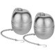thumbnail image 1 of Filtros de té CARBONLIKE, colador de té de malla de bola de acero inoxidable de 2 piezas con cadena extendida ZefeiWu 8390615452670, 1 of 1