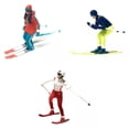 thumbnail image 1 of Resin 1/87 Ski Figures Landscape Figure Scenes Accessories +Resin 1/87 Macarena Figuras de dioramas, 1 of 9