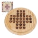 thumbnail image 1 of Juego de solitario de madera Gothink Solid Wood con 33 canicas, 1 of 9