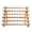 Beige, variant on Wood Thread Rack for 60 Spools, Heavy Duty Sewing Thread Organizer, Freestanding or Wall Mount Holder for Embroidery Quilting Thread Storage, Fits Mini King Cones, 12.6"x15.7"