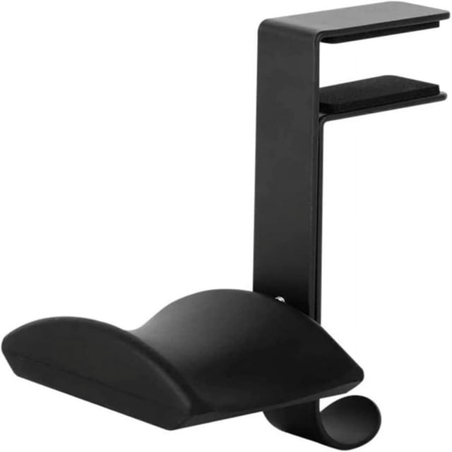 Headphone Stand Desk Mount Adjustable Scratch-proof Display Rack Bracket Space-Saving Clamp Headset Holder Gaming