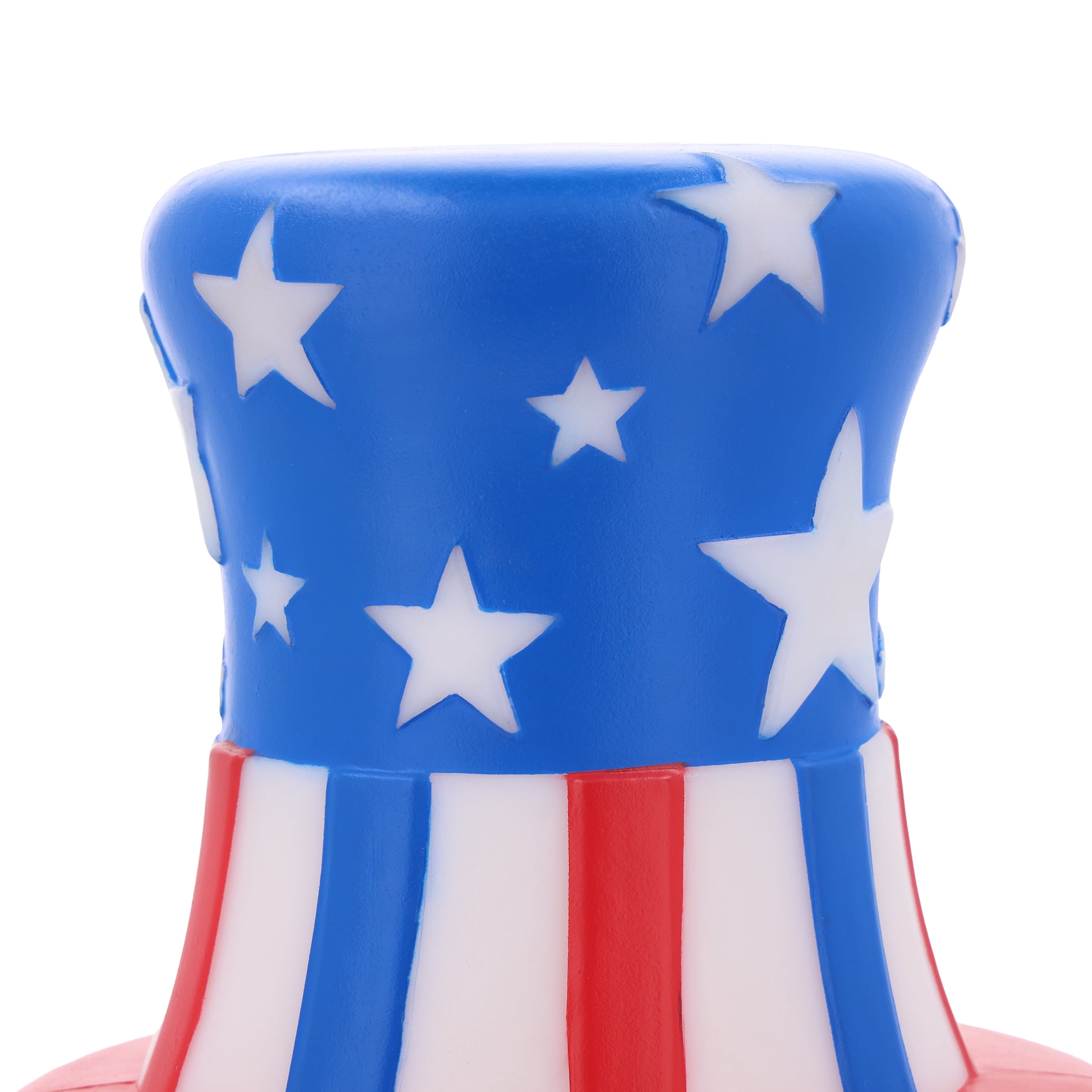 Lighted Blow Mold Gnome Decoration, Red/White/Blue, 14.25", Patriotic by Way To Celebrate