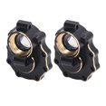 thumbnail image 1 of Steering Knuckle Portal Cover, Brass 2pcs Rustproof Easy Installation Inner Portal Drive Housing  for  RC Car, 1 of 8