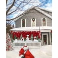 thumbnail image 5 of Christmas Garage Door Banner Cover 6 x 13 ft, Christmas Snowman Xmas Tree Winter Snow Christmas Garage Door Decorations Holiday Christmas Backdrop Decor for Winter New Year Xmas Party, 5 of 6