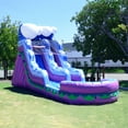 thumbnail image 2 of JumpOrange Mermaid 15' ft Commercial Inflatable Water Slide with Splash Pool (with Blower), 2 of 6