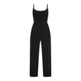 thumbnail image 4 of No Boundaries Ribbed Jumpsuit, Women's, 4 of 4