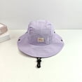 thumbnail image 7 of Yoyauz Baby Sun Cap Toddler Beach Swim Cap UPF 50+ Summer Bucket Cap Kids Baby Wide Brim Adjustable Sun Hat for Baby Boys Girls, 7 of 7