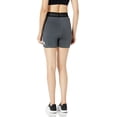 thumbnail image 2 of Adidas Womens Side Pocket Training Shorts Dark Grey Heather S, 2 of 2