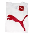 thumbnail image 5 of NWT Puma MSRP $42.99 Big Cat Logo Men's White Crew Neck Short Sleeve T-Shirt, 5 of 5