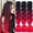 Color2, variant on Ombre Braiding Hair Extensions 24 Inch 3 Packs Synthetic High Temperature Jumbo Braiding Hair Twist Crochet Braids Hair for Women