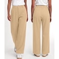 thumbnail image 3 of Airmenty Wide Leg Pants for Women High Waisted Stretchy Work Dress Pants Business Casual Palazzo Pants Dressy Slacks Trousers with Pockets S-2XL, 3 of 8