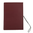 thumbnail image 4 of Unique Bargains 1 Pc Passport Holder Durable Airplane Location Marker Document Holder for Travel Dark Red, 4 of 5