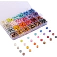 thumbnail image 1 of Fire paint wax particles - colorful macarons - 24 grids, 1 of 7