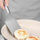 thumbnail image 5 of Stainless Steel Spatula Flat Spatula Large Fish Turner Grill Barbeque Turner Griddle Scraper Steak Spatula Pancake A, 5 of 5