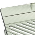 thumbnail image 3 of Wall Mountable Storage Rack for Bathroom in Green Plastic Shower Supplies Organizer with Drain Tray, 3 of 6