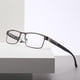 thumbnail image 3 of Gafas de lectura para personas mayores, gafas de lectura de moda para personas mayores, montura óptica de metal para gafas de lectura., 3 of 5