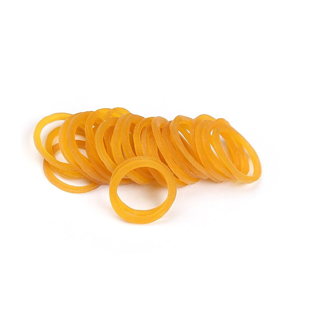 100g Rubber Bands Sturdy Transparent 1.5x0.14cm Stretchable Natural