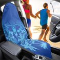 thumbnail image 3 of Bulopur Hibiscu Front Car Seat Towel Universal Breathable Seat Protector for Beach Soft Non-Slip Towel for Summer Tropical Car Decor Fit SUV Sedan Truck, 3 of 8