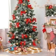 thumbnail image 4 of Coolnut Halloween Christmas Tree Skirt Halloween Tree Skirt, for Holiday Party Home Christmas Day Ornaments48", 4 of 6