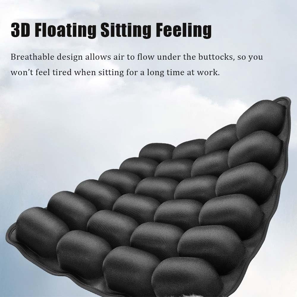 Sondur Travel Cushion, 3D Air Cell Seat Cushion, Seat Cushion for Travel, Comfortable Travel Air Seat Cushion for Car Seat, Office Chair, Wheelchair, Bed Sore (1pcs -B)