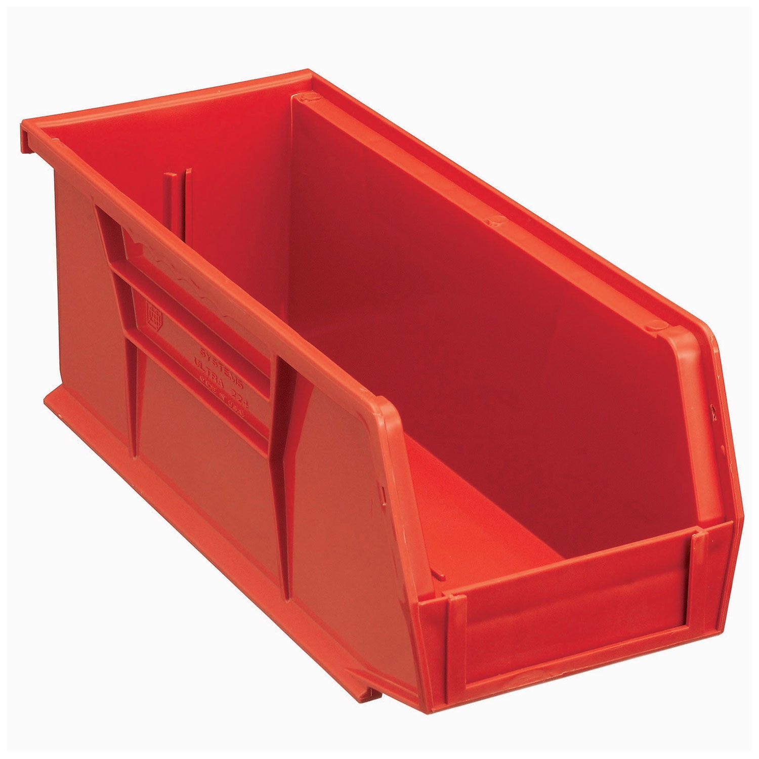 Red box Plastic Parts Storage Stacking Picking Bins 116x161x75 Details about   1 x Ergo M 
